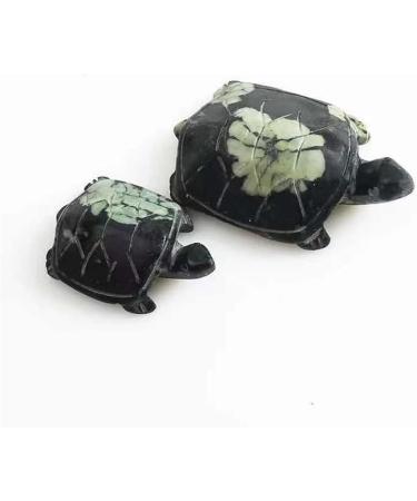 1pc 2.5 inches Natural Turtle Crafts Carved Gem Reiki Crystal Animals Beautiful Natural Crystal Stone ERTEYIN - Buy Online on GoSupps.com