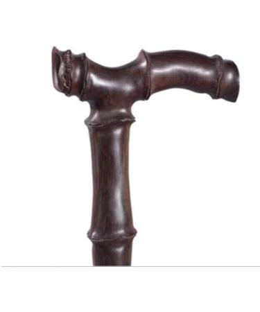 Crutch Red Wood Walking Stick Solid Wood Cane Ebony Wood Carving Bamboo 90 cm crutch-11.19 Ideal for Men or Women with Active Outdoor Lifesty Handmade Smooth Sailing - Buy Online on GoSupps.com