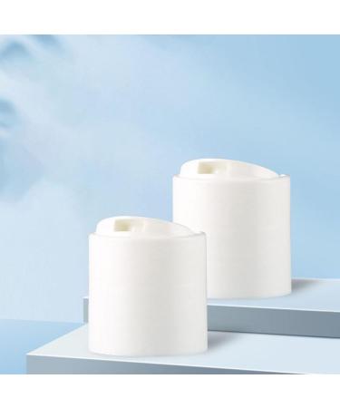 Beaupretty 6PCS Black Disc Shampoo Bottle Lids - Replacement Lotion Caps for 24mm Bottles | Travel & Home Use - Buy Online on GoSupps.com