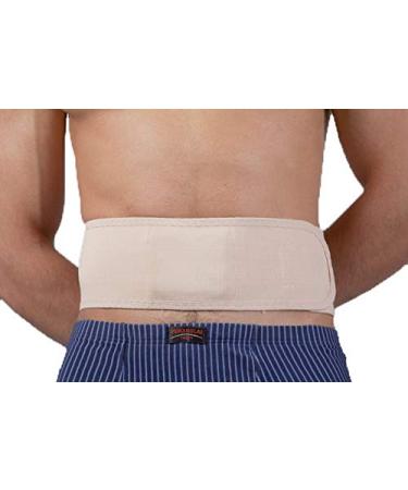 Ventral Hernia Reduction Binder for Men and Women - Waist Circumference 33-37 inch - Abdominal Support Belt with Navel Pad and Comfort Band - Buy Online on GoSupps.com