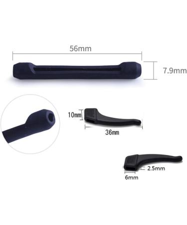 14 Pairs Non-Slip Silicone Glasses Accessories | Secure Ear Hooks for Sports & Reading - Buy Online on GoSupps.com