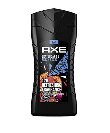 Lot de 6 gels douche - Skateboard & Fresh Roses - 250 ml