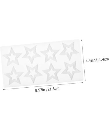 Silicone Mold Silicone Star Mold Star Chocolate Molds Candy Mold Epoxy Resin Craft Silicone Chocolate Mold Resin Letter Molds Star Fondant Cake White Silica Gel Insert Star Shape - Buy Online on GoSupps.com