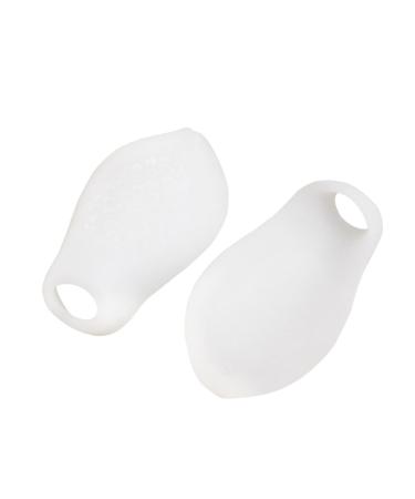 Foot Protectors for Feet Pair Gel Bunion Spreader Separator for Bunion Gel Bunion Protective Case Splitter Nursing Cover P04 Dilator Care White Gel Bunion Toe Spreader