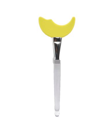 Mascara Eyelashes Tools- 11cm * 4.5cm Portable Eyelash Brush Tool| Easy To Use Eyelash Tool Mascara Shield| Eyelashes Mascara Applicator Tool For Women Girls Ladies And Daily Parties Yellow