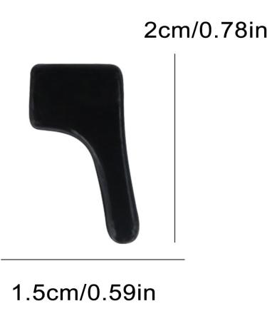 Liepglas eargrips 4 pairs of temple tips antislip holders Comfortable glasses for front sunglasses and secure fit for sports daily wear or work - Buy Online on GoSupps.com