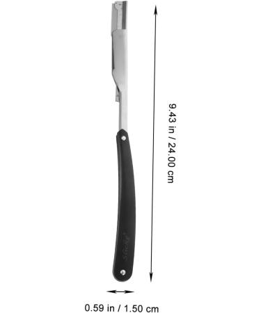 Wofashpuret Vintage Straight Hairdresser Razor - Sharp Metal Shave Razor for Men | Premium Barber Straight Edge Shaving - Buy Online on GoSupps.com