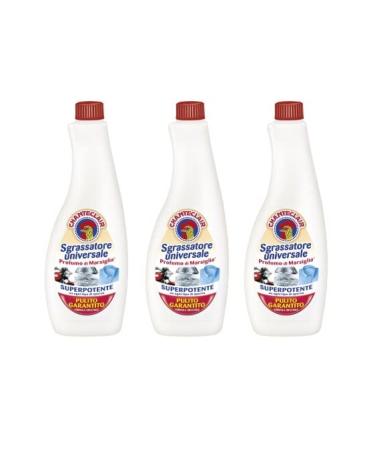 Chanteclair Universal Degreaser Refill with Marseille Scent, Pack of 3 x 600 ml