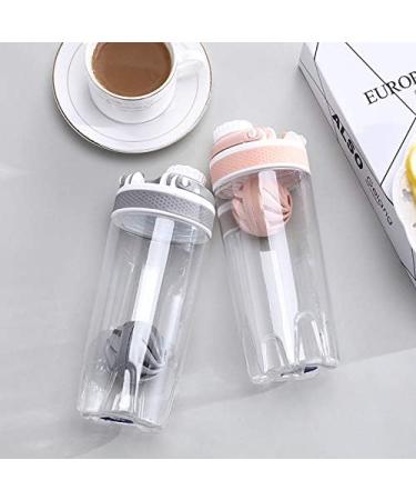 Femme Sport Bouteille d'eau Gym Gym Fitness Shaker Bouteille BPA Bouteilles de prot ines de lactos rum en plastique gratuit pour la randonn e en camping en plein air 700ml Grey - Buy Online on GoSupps.com