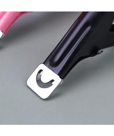 MARLAS Professional-Grade Stainless Steel Nail Trimmer for Precision Shaping (Black) - Buy Online on GoSupps.com