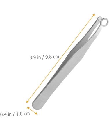 Buy Ipetboom Round Nose Hair Clip & Trimmer for Men - Stainless Steel Nose Hair Clipper Ear Hair Remover & Beard Trimmer - International Shipping Available - Buy Online on GoSupps.com