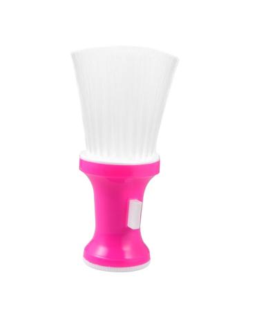 FRCOLOR 1pc Barber Brush Neck Duster Fade Brush Barber Salon Shaving Brush Barber Powder Face Salon Brush Barber Shaving Brush Barber Accessories Kids Comb Hair Tool Pink Child medium Pink