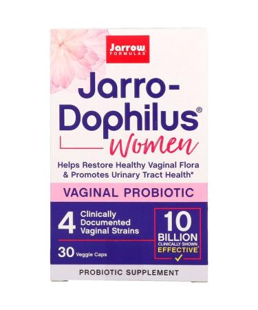 Jarrow Formulas Jarro-Dophilus Vaginal Probiotic Women 10 Billion 30 Capsules