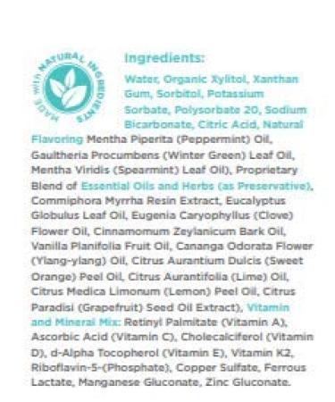 ORL Natural Breath Freshener Spray Fresh Mint 3 Pack Made in The USA Organic Xylitol Natural Fresh Breath Plant-Based Essential Oils Elevated Twist Top Alcohol-Free Fluoride-Free pH Balanced - Buy Online on GoSupps.com