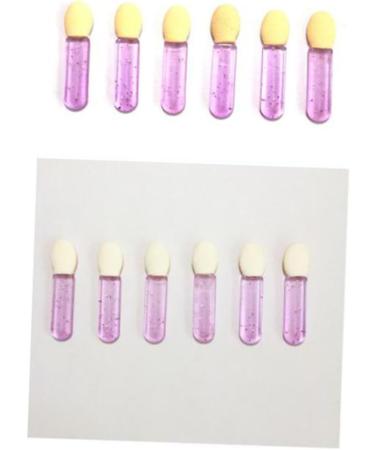 NOLITOY 200 Pcs Eye Shadow Make up for Face Eyeshadow Oval Sponge Brush Eyeshadow Miss Set 3.6X1.2 cmx2pcs Violetx2pcs - Buy Online on GoSupps.com