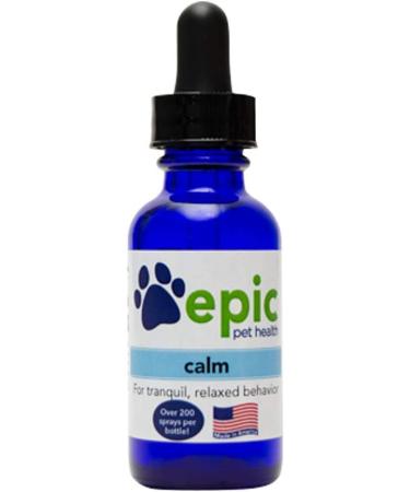 Epic Pet Health Calm Spray for Dogs and Cats | Natural Odorless Relaxation Formula | Made in USA | 1 Ounce - Buy Online on GoSupps.com
