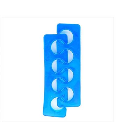 KADS Silicone Toe Spreader - Durable Blue Toe Separators for Nail Art & Pedicure - 1 Pair International Shipping Available - Buy Online on GoSupps.com