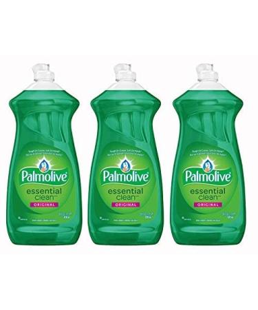 Palmolive Dishwashing Soap Essential Clean Original Scent, 28 Ounce (Pack of 3)