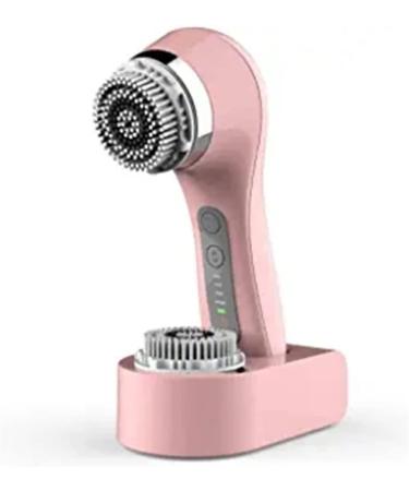 Corsehild Facial Cleansing Brush IPX7 Waterproof Facial Spin Brush 3 Speed Modes for Deep Cleansing Exfoliating Removing Calluses and Blackheads Waterproof and Portable USB Charging Pink