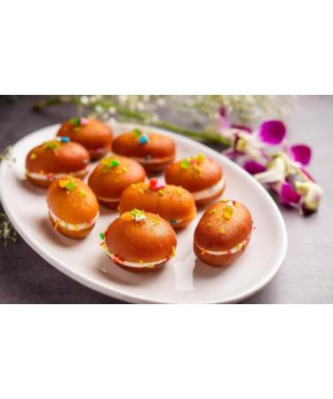 Festival Special Premium (Sweet Gulab Jamun Sandwich 1kg) Delicious Indian Traditional Sweets To Sweeten Up Your Celebration Best Gift For All Occasions Marriage Diwali Holi Sold By Kidzbuzz