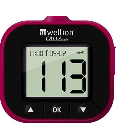 Wellion CALLA Light blood glucose meter set blackberry mg/dl