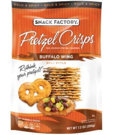 Snack Factory Deli Style Pretzel Cracker Crisps Variety Pack - 8 Flavors, 7.2 oz Bags (Pack of 8) - Buy Online on GoSupps.com