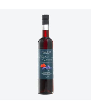 Gourmet syrup raspberry-lavender refines drinks, ice cream, desserts, salads, sauces, yogurts