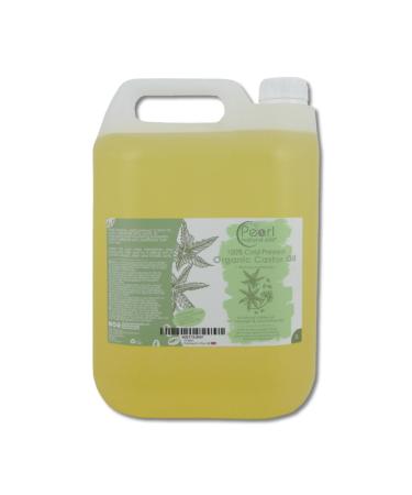 Pure Cold Pressed Organic Castor Oil Vegan Hexane Free BP Grade Non-GMO 5 litres