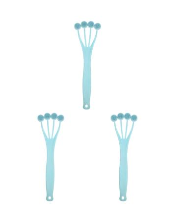 Cleaning Brush 3 PCS Exfoliating Facial Brush Face Exfoliating Wash Brush Face Wash Brush Face Massager Facial Cleansing Brush