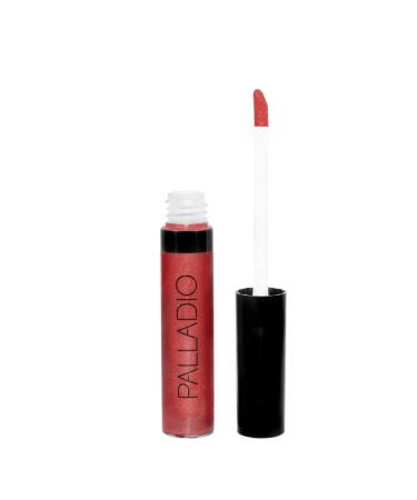 Palladio Lip Gloss - Non-Sticky Moisturizing Formula with Vitamin E & Aloe for Intense Color, Minimizes Wrinkles, Softens Lips - Watermelon - Buy Online on GoSupps.com