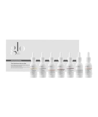 Glo Skin Beauty The Solution Serums Set | Target and Treat Specific Skin Concerns Including Dryness Fine Lines Hyperpigmentation Blemishes and Sensitivity