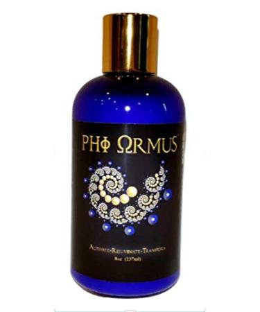 Phi ORMUS - 8-FL OZ (3 Month Supply)- Monoatomic Gold Ormus Concentrate - Intention & Vibration Preset for Prosperity Wealth Love Optimal Health Vitality Energy & Balance.