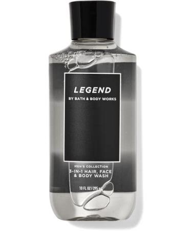 Legend 3-IN-1 Hair Face & Body Wash 10 fl oz / 295 mL