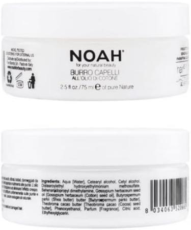 Noah 5.11 Cottonseed Oil Hair Butter 75ml - Buy Online on GoSupps.com