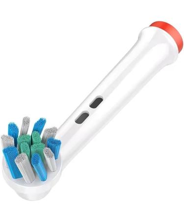 Buy Electric Toothbrush Replacement Heads - Plaque Blast Pack of 8 | Superior Twisted Bristle Refills for Family Oral Health - Buy Online on GoSupps.com