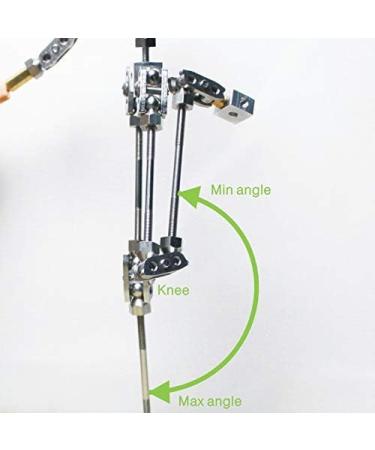 CINESPARK PMA-28 DIY Stainless Steel Professional Armature for Stop Motion Character Puppet - Buy Online on GoSupps.com