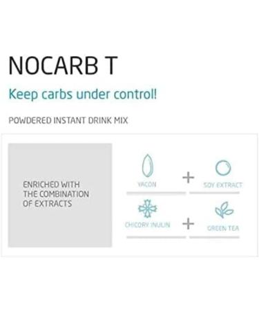 NOCARB-T Reduce Absorption of Sugar Cut Down Fat Transformation Keep Cholesterol Balance Non-GMO( 28 Sticks). Plus A Free Necklace. - Buy Online on GoSupps.com