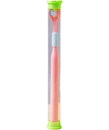 3-Page Soft Toothbrush for Adults - Travel-Friendly Gentle Cleaning for Every Tooth - Buy Online on GoSupps.com