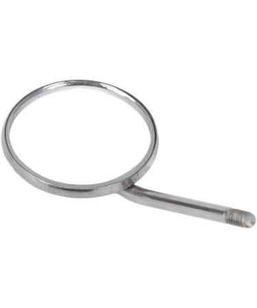 10pcs Stainless Steel Round Telescopic Inspection Mirrors - 2.2cm Mouth Mirror for Detail Observation | International Shipping - Buy Online on GoSupps.com