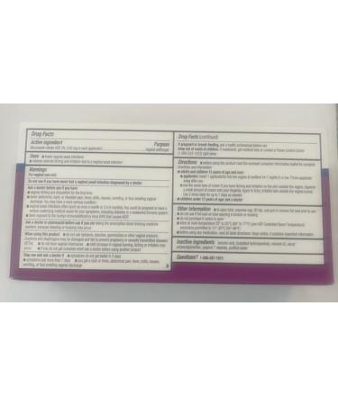 Equate Miconazole 7 Day Treatment Vaginal Antifungal Cream | 7 Day Supply with Disposable Applicators - Buy Online on GoSupps.com