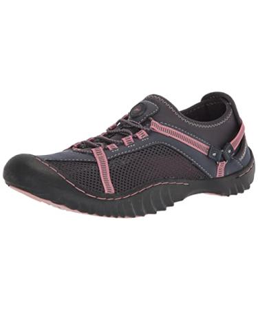 JBU by Jambu Women's Tahoe Water Ready Sneaker 8 Dark Lavender/Brick