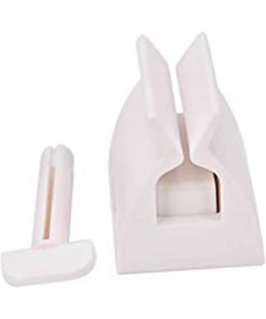1PC Toothpaste Squeezer Rolling Tube Toothpaste Squeeze Dispenser Toothpaste Seat Holder Stand White - Buy Online on GoSupps.com