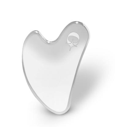 ORNAMI Gua Sha Stainless Steel Tool for Facial & Body Massage, Puffiness Reduction, Sculpting & Lymphatic Drainage - Buy Online on GoSupps.com