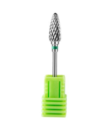 SOLUSTRE Nail Polishing Head Nail Drill Bit Manicure Drill Bit Alloy Nail File Drill Bit Professional Nail Polishing Grinding Head Nail Drill Bits Replacement for Manicure Pedicure