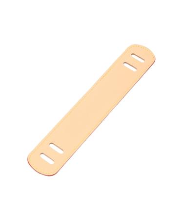 UxicRuya Leather Shoulder Strap Replacement Shoulder Rest for Laptop Case Tote light Khaki S
