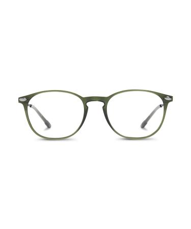Nooz Unisex ALBA Reading Glasses Khaki One Size
