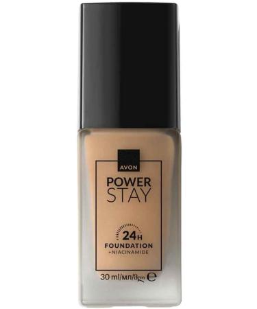 Avon Power Stay 24 Hour Foundation Medium Beige Long Lasting Comfortable Coverage That Won't Fade or Smudge 30ml - Buy Online on GoSupps.com