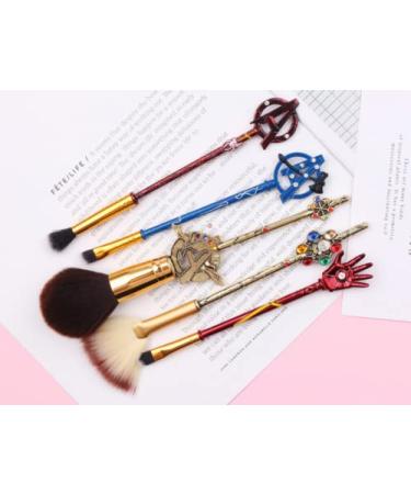 5-Part Classic Film Makeup Brush Set | Essential Brushes for Beginners & Artists | Perfect for Foundation Powder & Eyeshadow - Buy Online on GoSupps.com