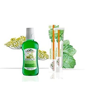 CS Natural Oral Care Set Elixir Mouthwash 250ml & Total Protection Toothpaste 75ml Elixir Mouthwash + Purifying Toothpaste