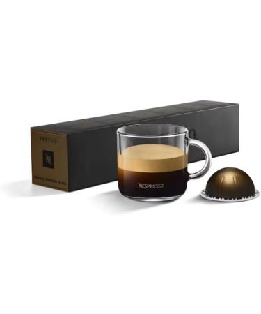 60 x Nespresso Vertuo Double Espresso SCURO Coffee Pods | Dark and Bold - Robusta Arabica | Intense Roast Double Blend | 80ml / 2.70 fl oz | (Pack of 10 Total 60 Coffee Capsules) - Buy Online on GoSupps.com